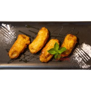 Gebackene Früchte