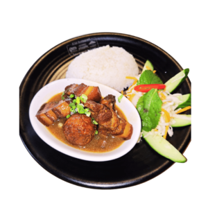 Braised pork Thit Kho Tau